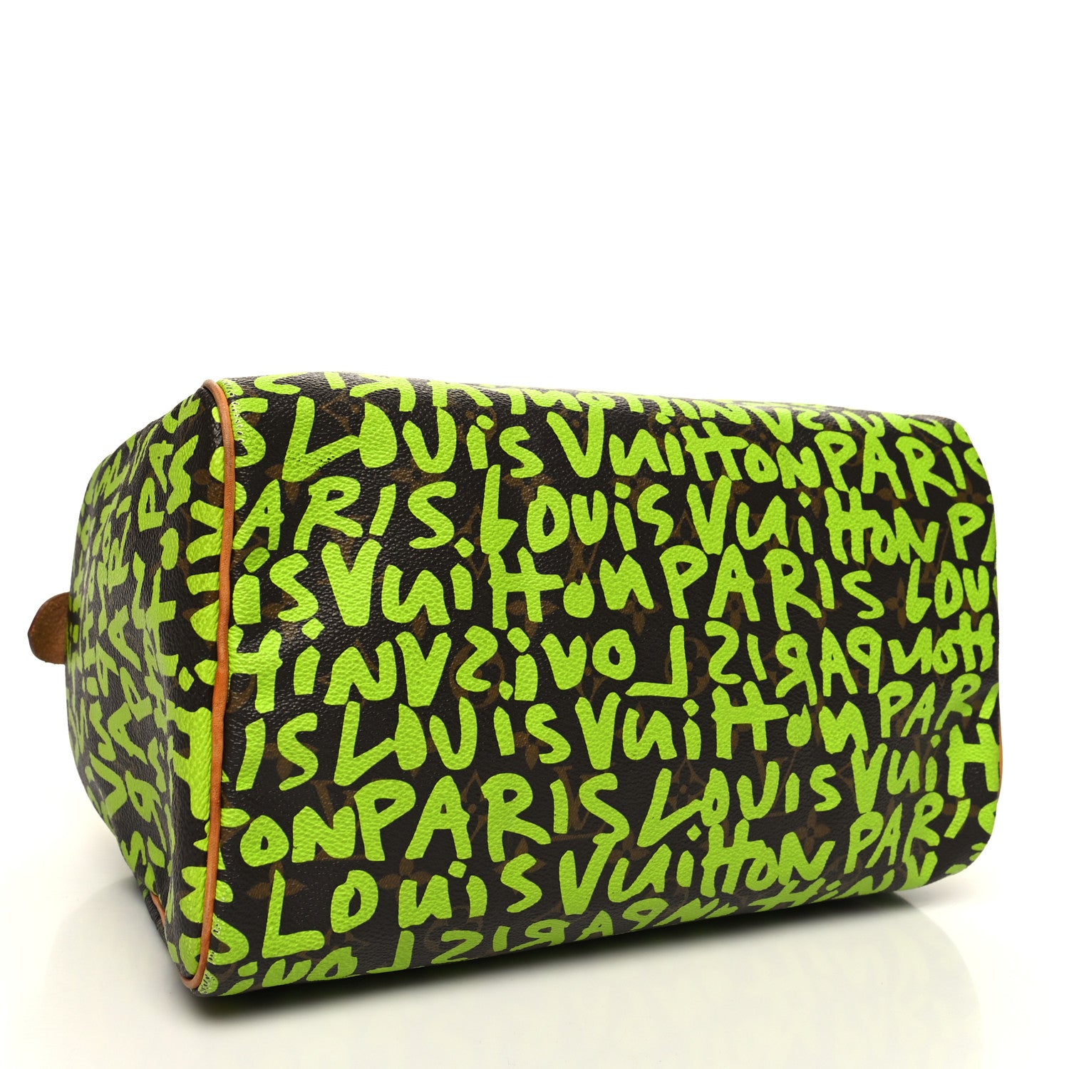 Louis Vuitton Monogram Graffiti Speedy 30 Green 4 of 13