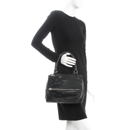 Givenchy Tumbled Sheepskin Small Pandora Black 3 of 8