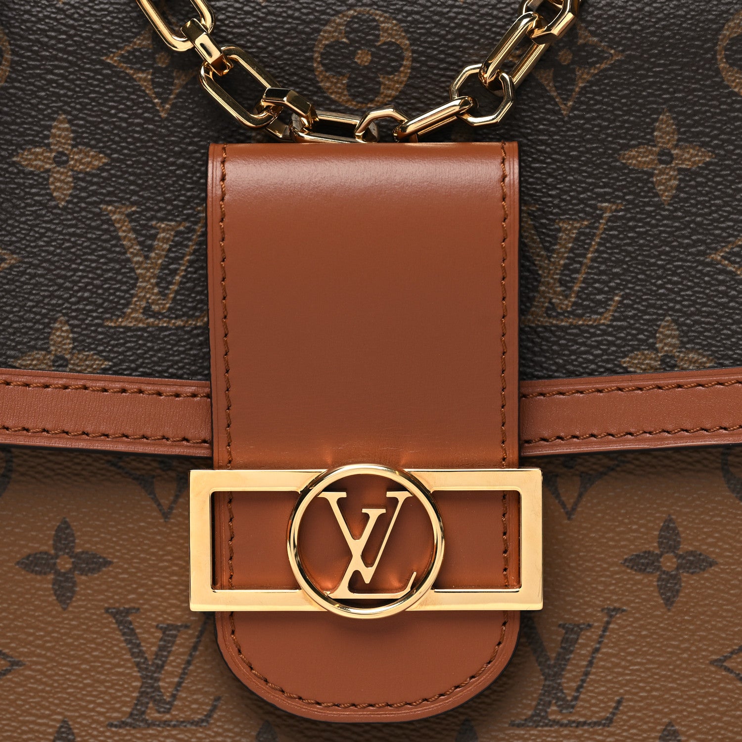 Louis Vuitton Reverse Monogram Dauphine MM 9 of 12