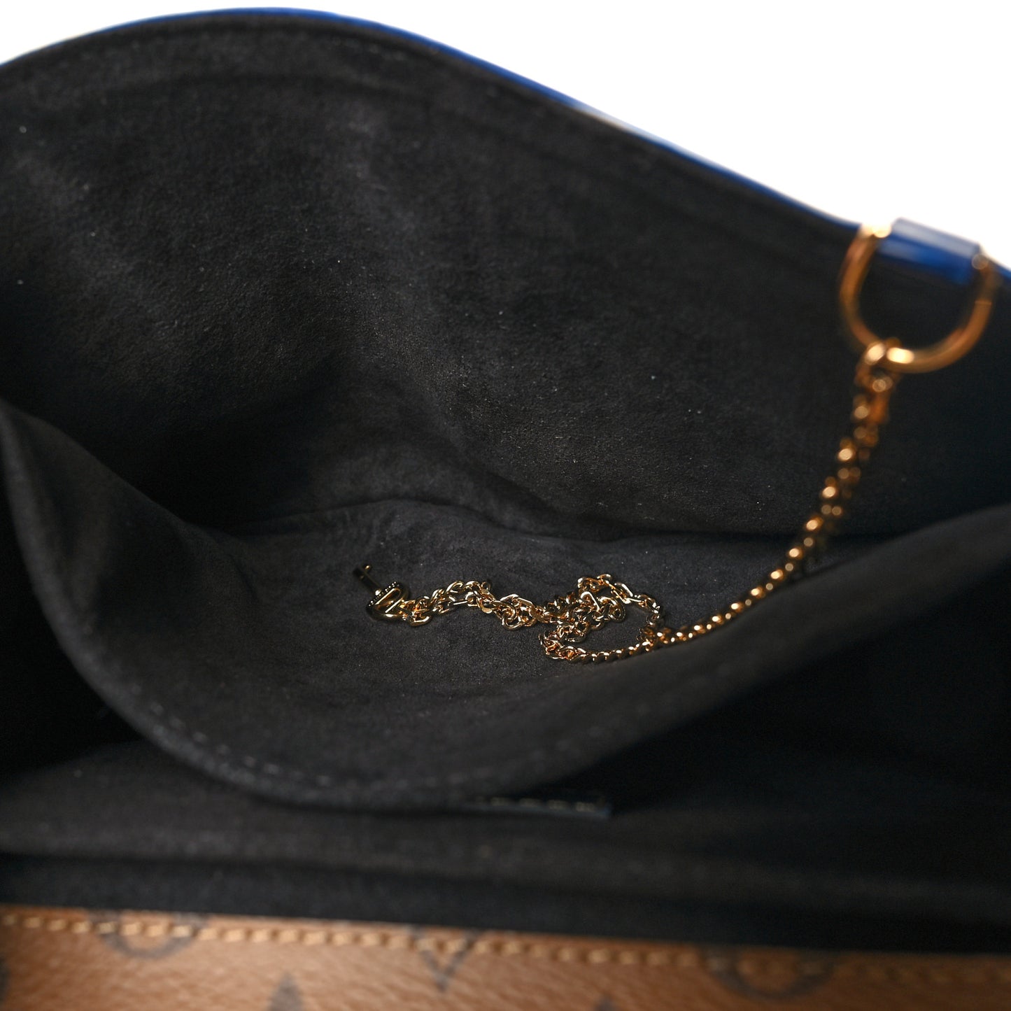 Epi Reverse Monogram Pochette Metis Denim Light