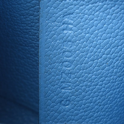 Hermes Chevre Mysore Bastia Coin Purse Celeste 7 of 7
