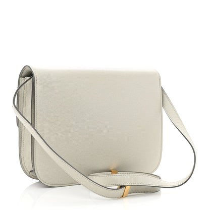 Celine Liege Calfskin Medium Classic Box Flap Bag Pale Grey 2 of 12