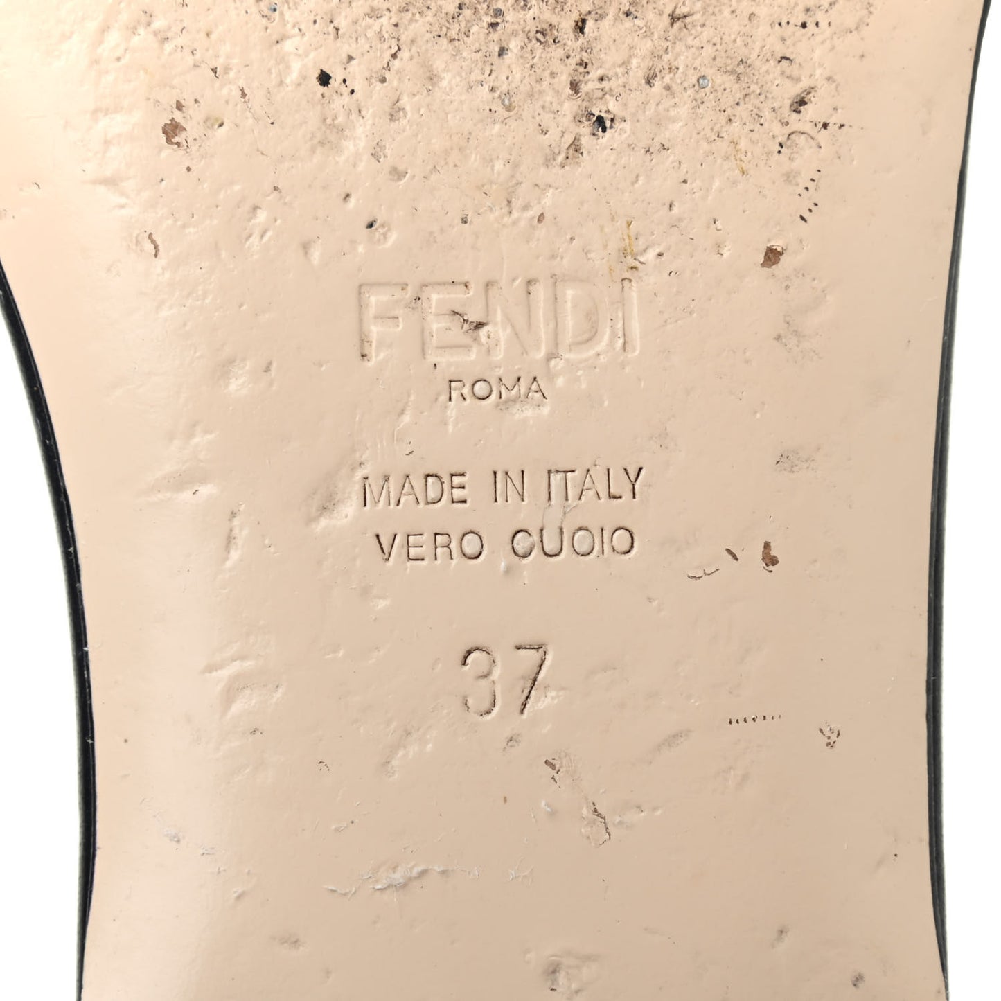 Raffia FF Flat Slide Sandals 37 Natural Black