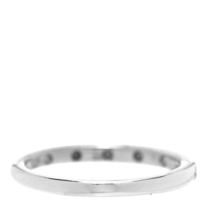 Bulgari Platinum Diamond Fedi Wedding Band Ring 47 4 2 of 4