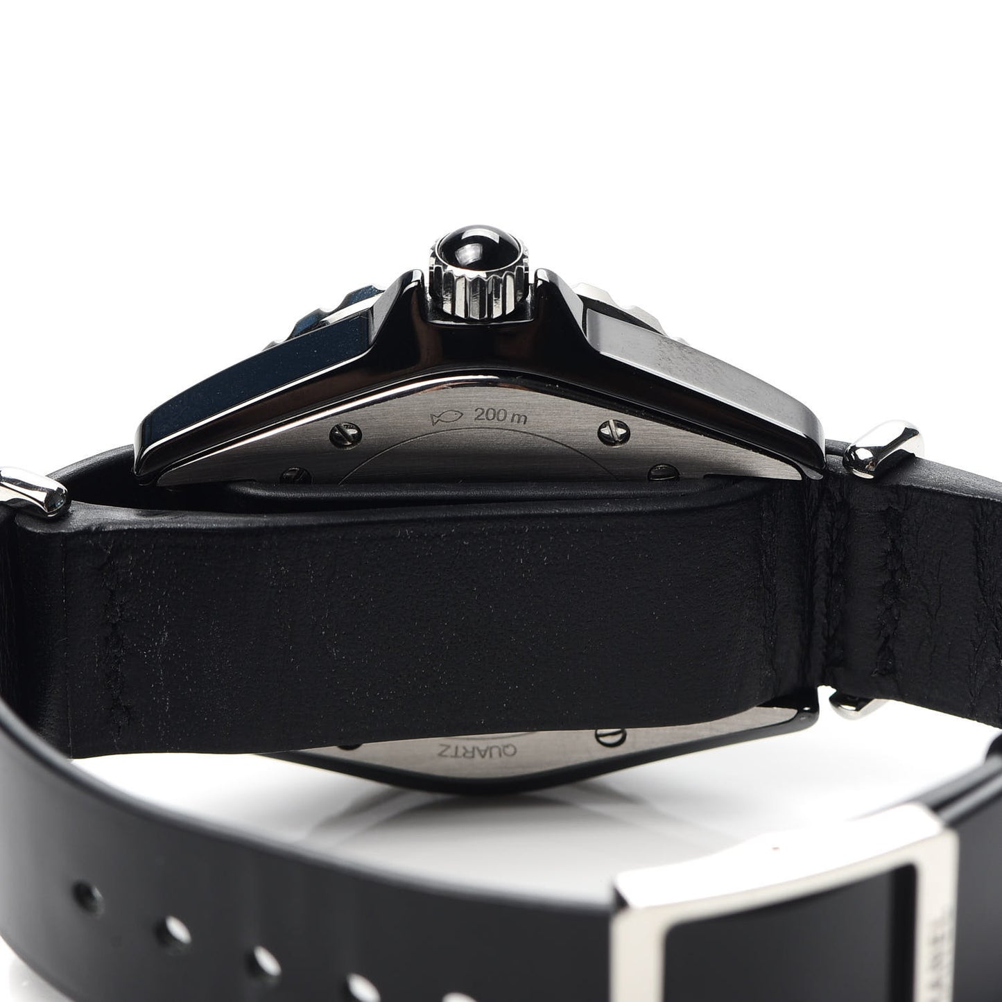 Stainless Steel Ceramic 33mm J12 Quartz Watch Black