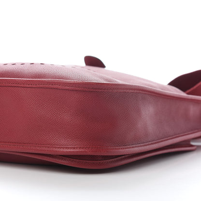 Hermes Epsom Evelyne III PM Rouge Grenat 8 of 15