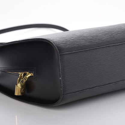 Louis Vuitton Epi Sorbonne PM Briefcase Black 8 of 8