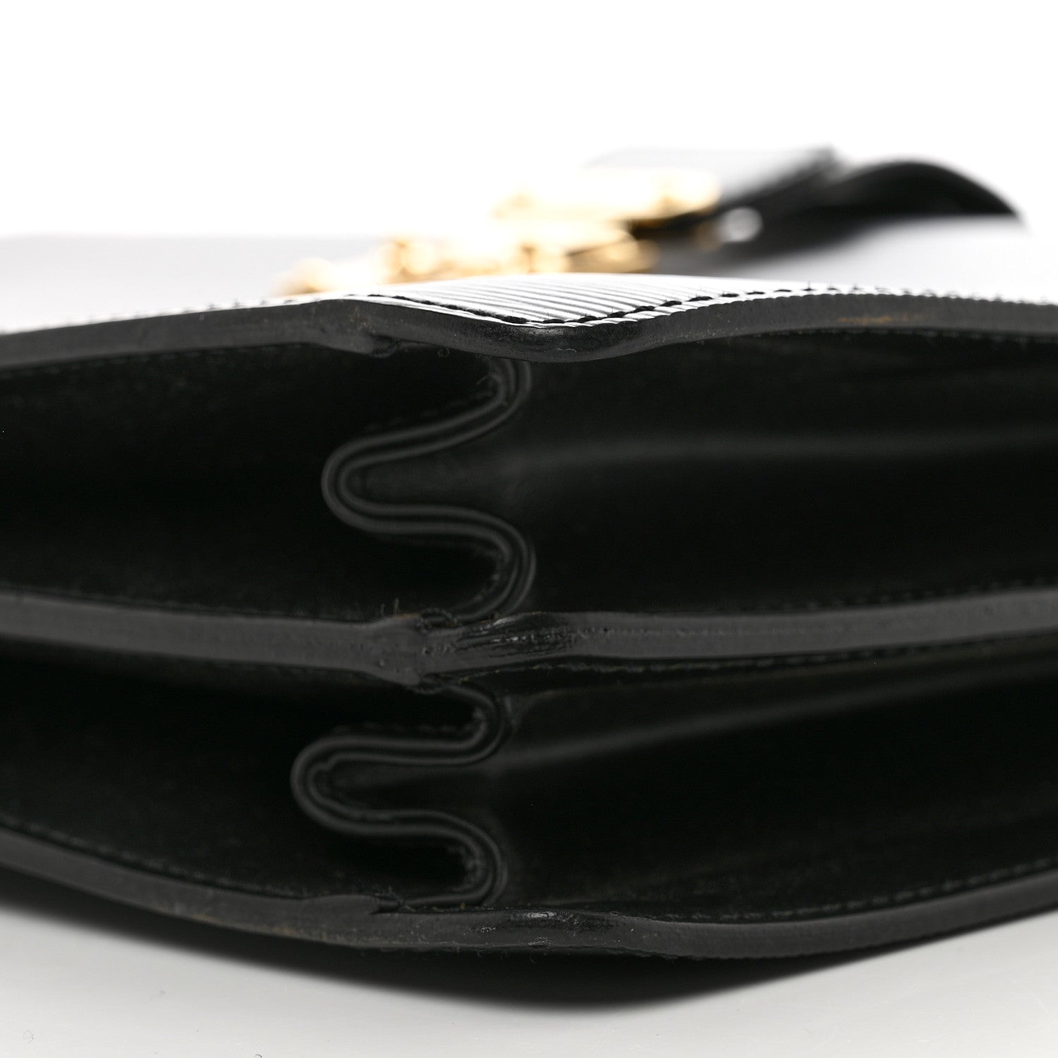 Louis Vuitton Epi Serviette Fermoir Briefcase Black 8 of 8