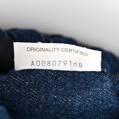 Bottega Veneta Denim Calfskin Intrecciato Small Hop Abyss Indigo 6 of 9