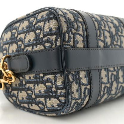 Christian Dior Oblique Groove 20 Bag Blue 9 of 11