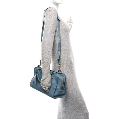 Loewe Calfskin Amazona 36 Blue 2 of 9