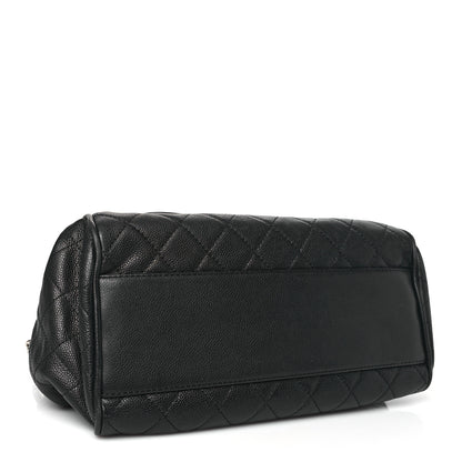 Chanel Caviar Quilted Timeless Accordion Flap Black 4 of 10