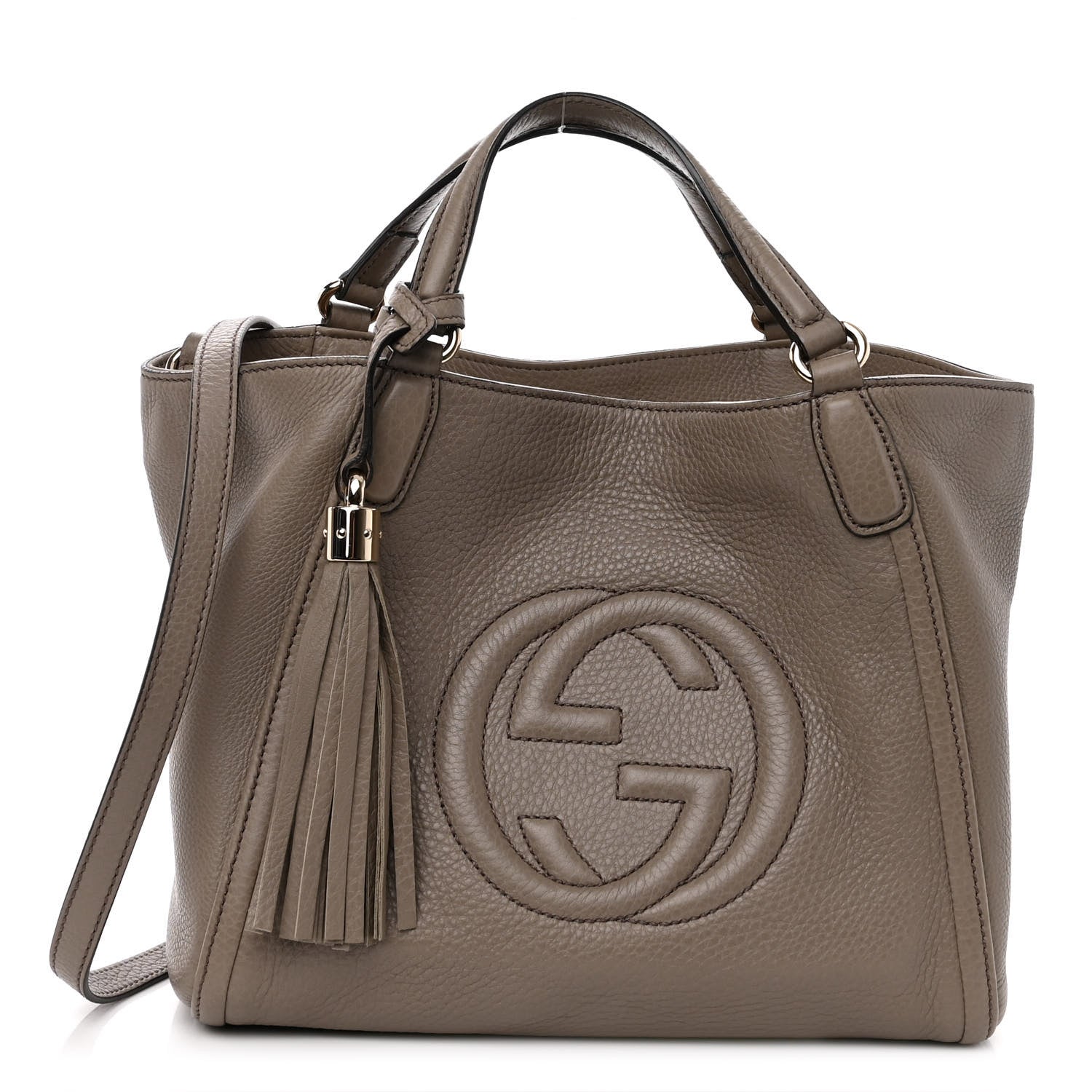 Gucci Cellarius Calfskin Small Soho Shoulder Bag New Fango 1 of 11