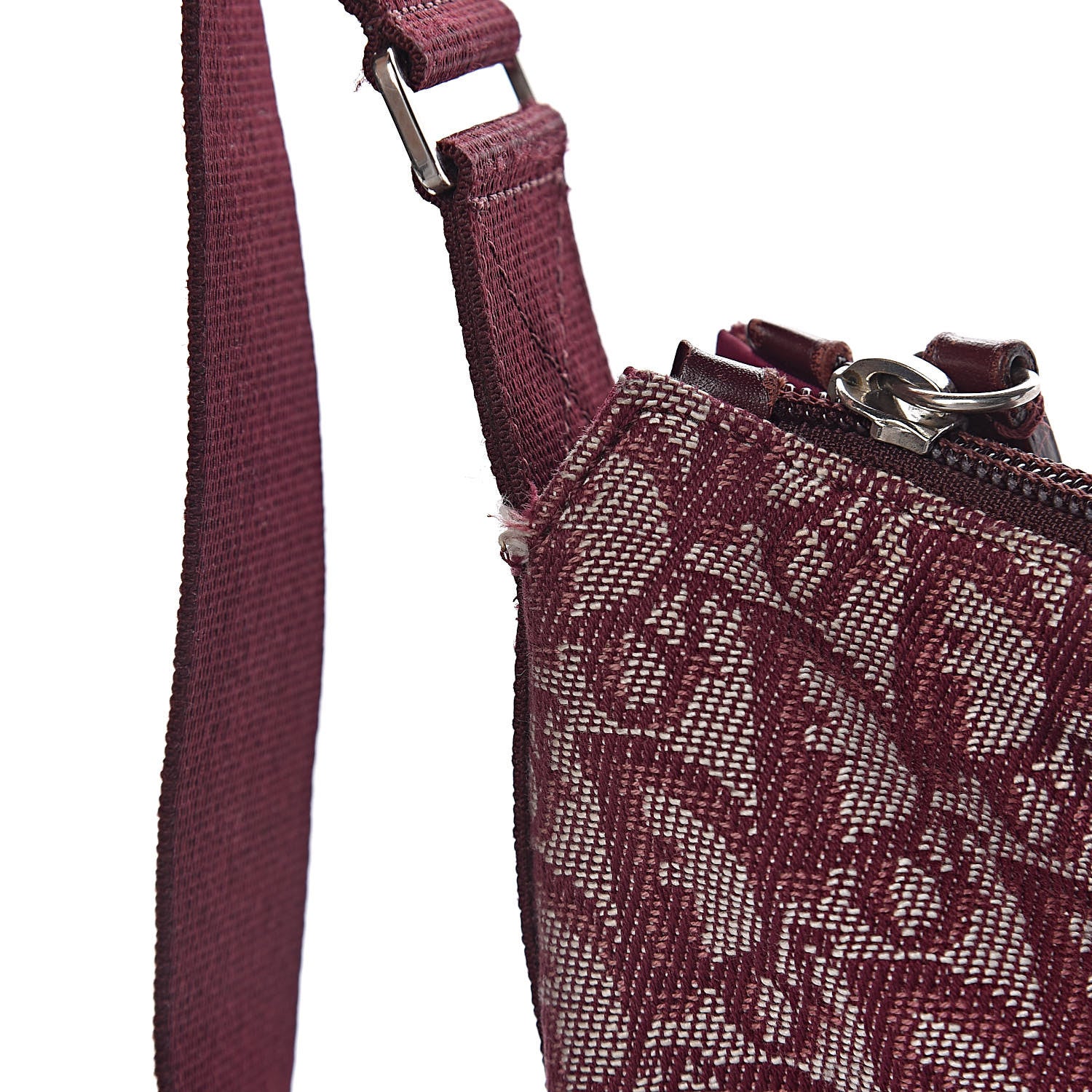 Christian Dior Monogram Hobo Bordeaux 12 of 13