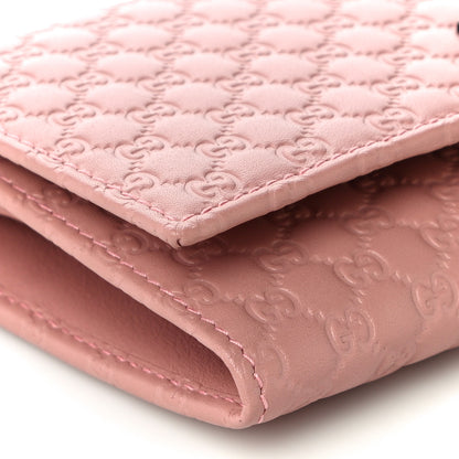 Gucci Soft Microguccissima Continental Wallet Soft Pink 9 of 11