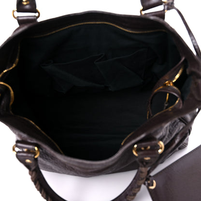 Balenciaga Agneau Giant 12 Gold Hardware Velo Charbon 5 of 16