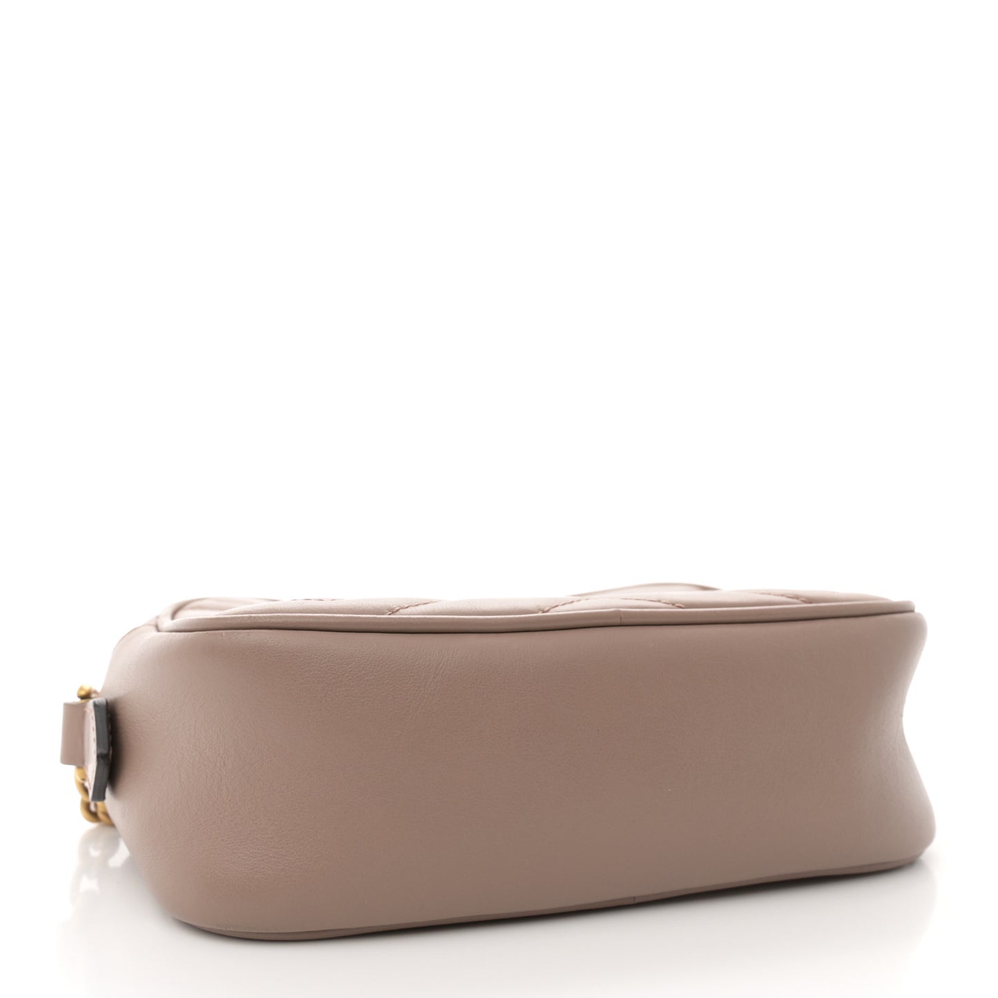 Calfskin Matelasse Mini GG Marmont Chain Shoulder Bag Porcelain Rose