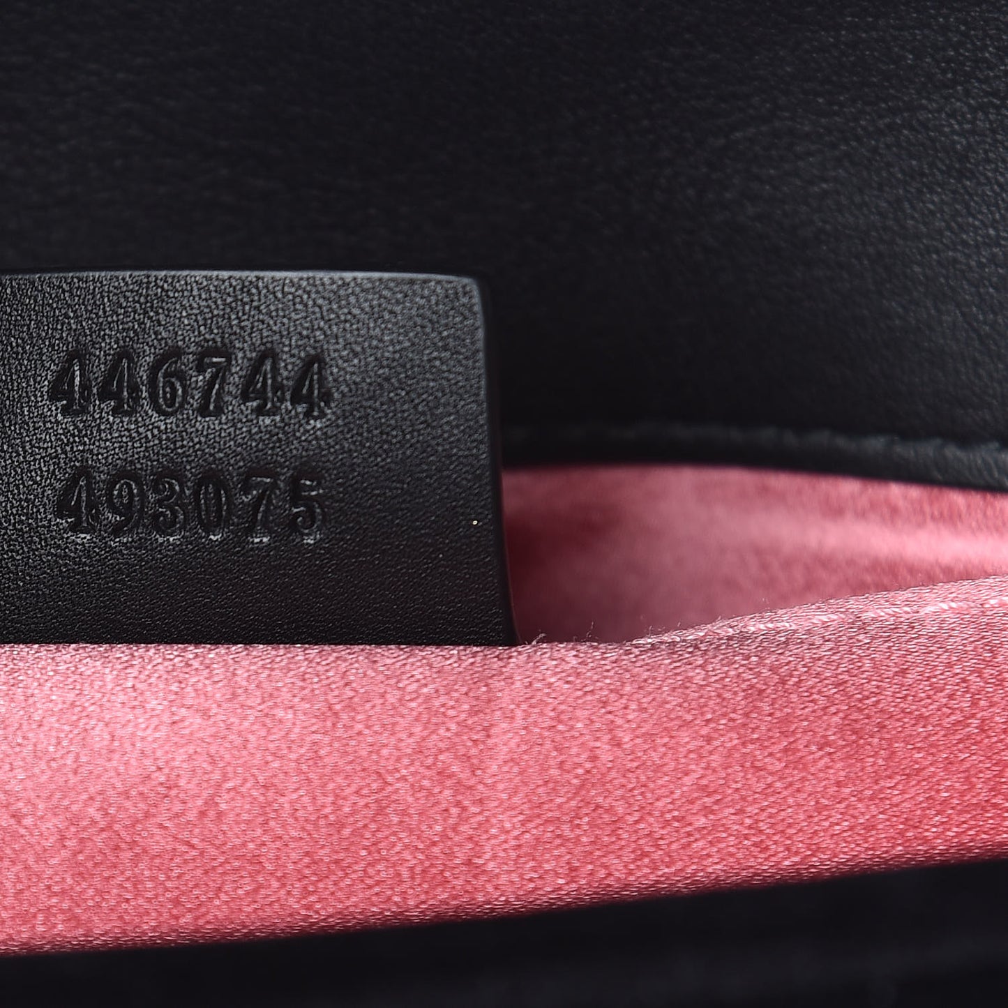 Velvet Matelasse Mini GG Marmont Shoulder Bag Black
