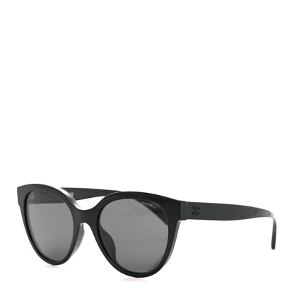 Chanel Acetate CC Butterfly Sunglasses 5414-A Black 1 of 9