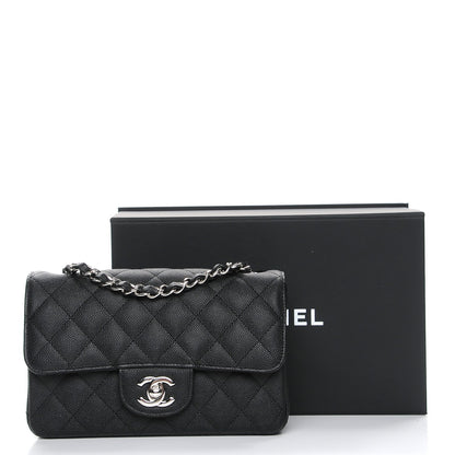 Chanel Caviar Quilted Mini Rectangular Flap Black 8 of 8