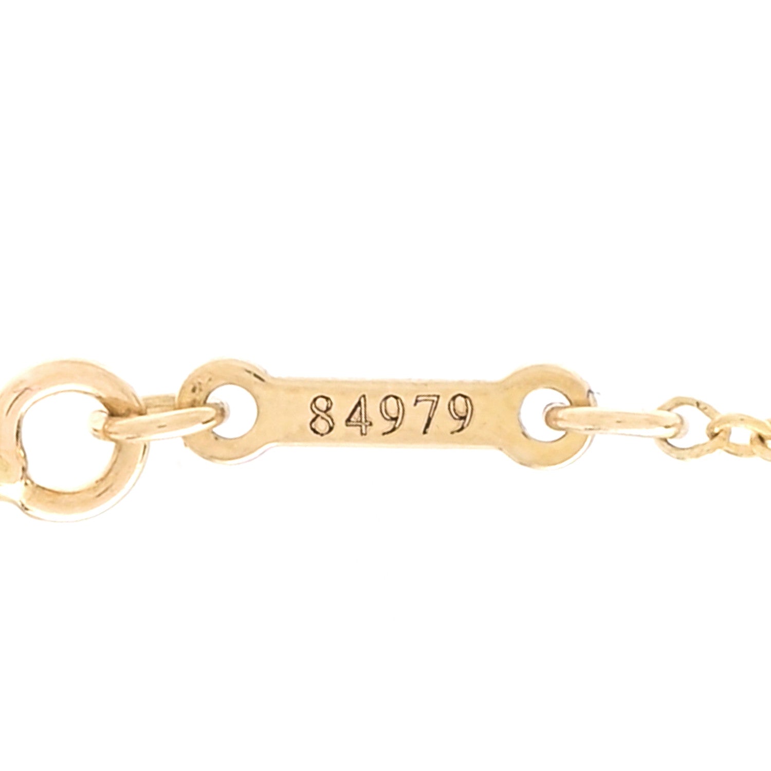 Tiffany 18K Yellow Gold Diamond .75ctw 5 Station Diamonds by the Yard Necklace 5 of 6