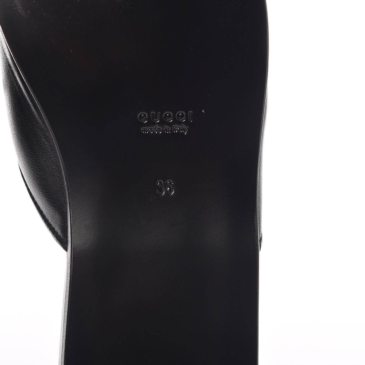 Gucci X MLB Lambskin NY Yankees Embroidered Womens GG Slippers 36 Black 6 of 9