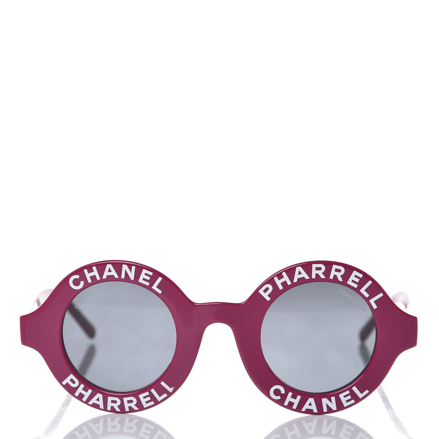 Chanel x Pharrell Williams Round 19mm Sunglasses Violet 2 of 9