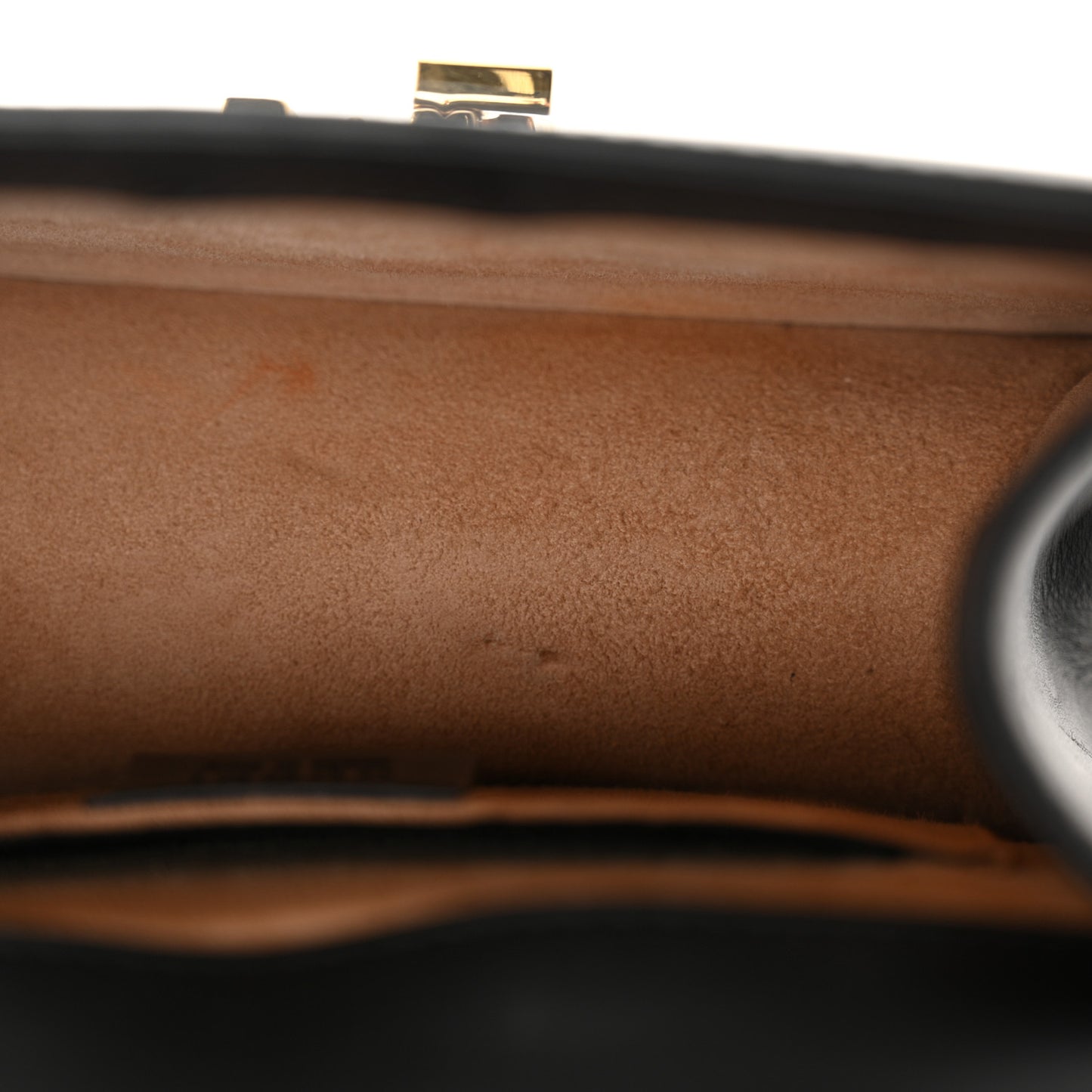 Calfskin Mini Sylvie Top Handle Bag Black