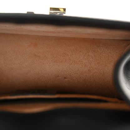 Gucci Calfskin Mini Sylvie Top Handle Bag Black 11 of 17