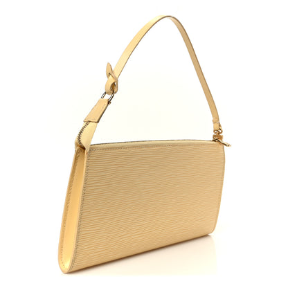 Louis Vuitton Epi Pochette Accessories 24  Vanilla 3 of 10