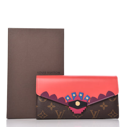 Louis Vuitton Monogram Totem Sarah Wallet Flamingo 9 of 9