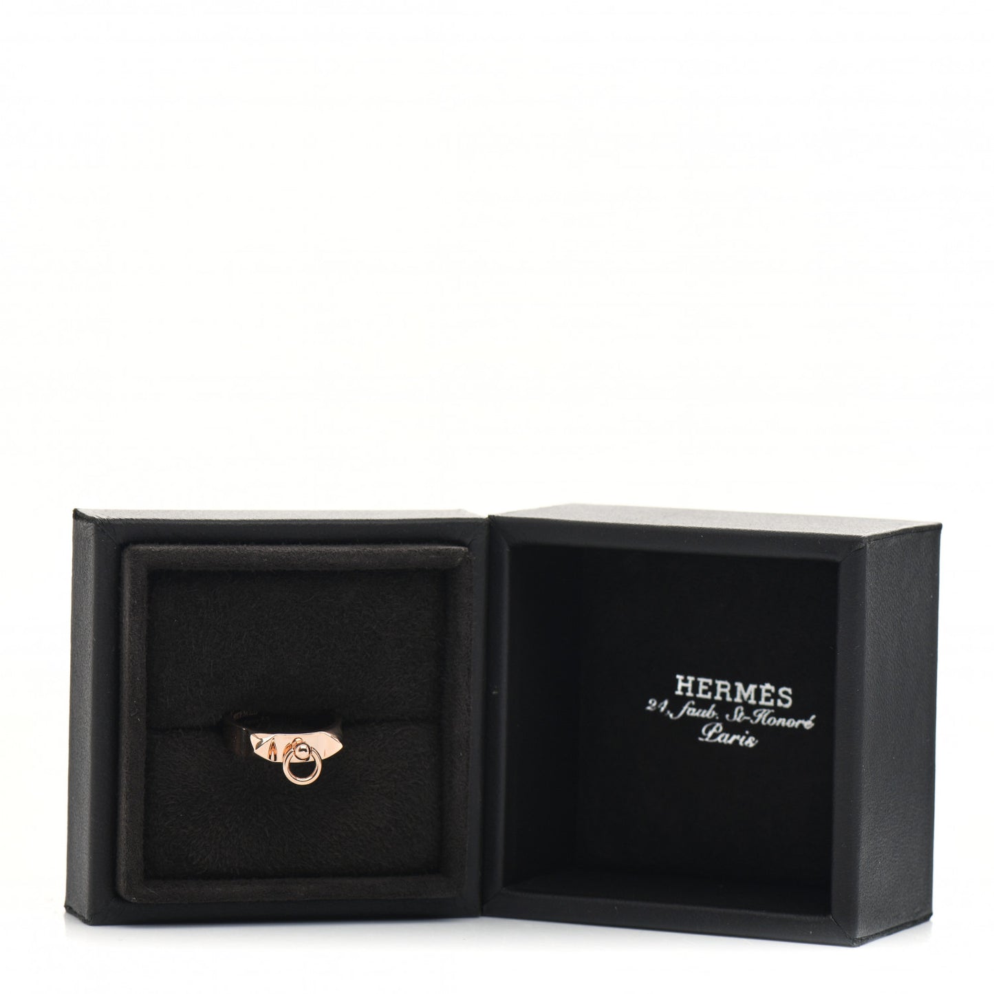18K Rose Gold PM Collier De Chien Ring 53 6.25