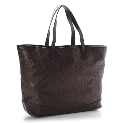 Gucci Guccissima Large Tote Bronze 3 of 12