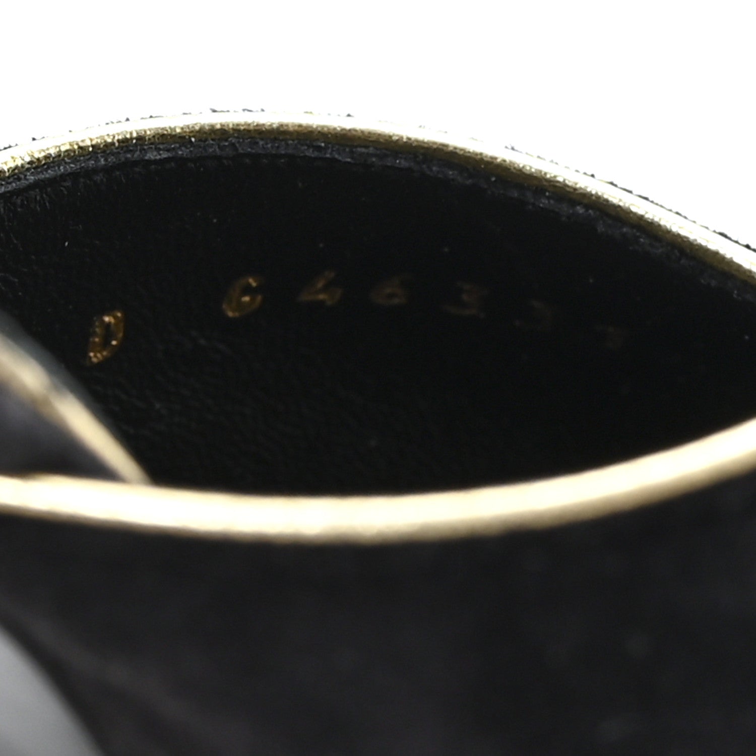Chanel Suede CC Bow Slingback Pumps 37.5 Black Gold 9 of 9
