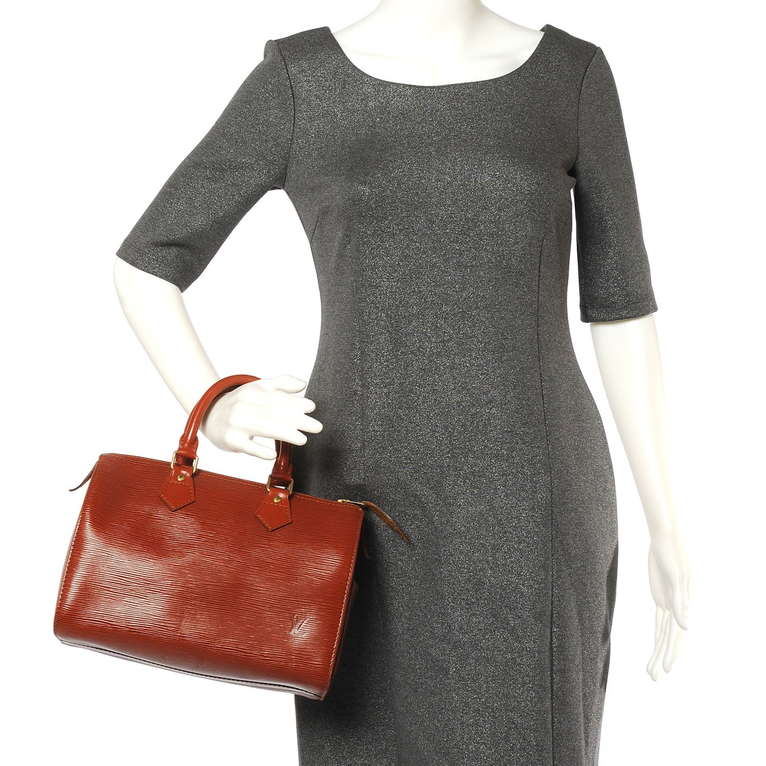 Louis Vuitton Epi Speedy 25 Fawn 2 of 7