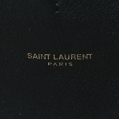 Saint Laurent Calfskin Small Suzanne Hobo Black 7 of 10