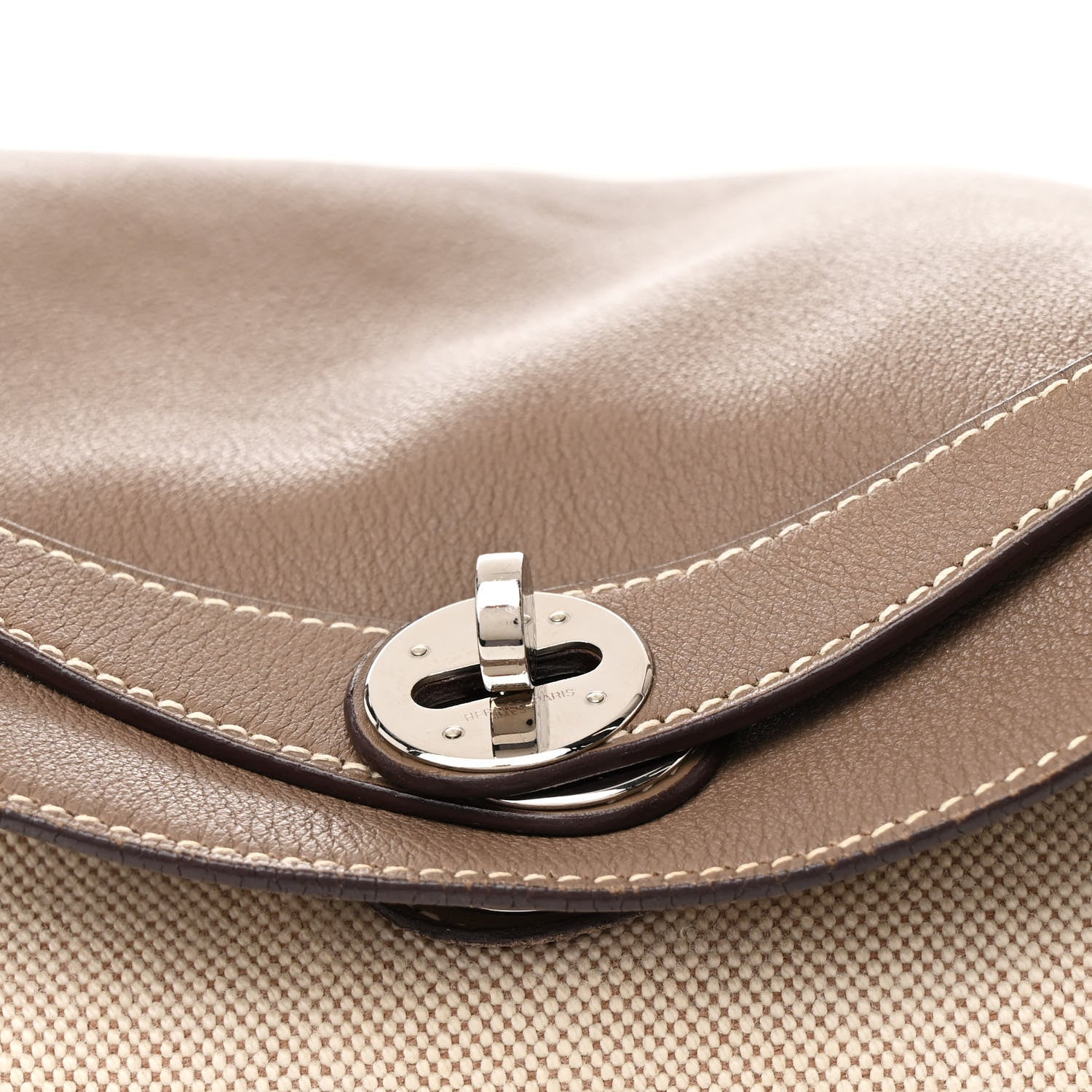 Hermes Toile Swift Lindy 30 Ecru Etoupe 8 of 12