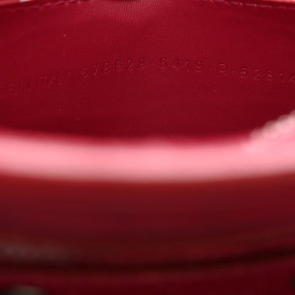 Balenciaga Calfskin Crocodile Embossed Neo Classic Silver Hardware S City Raspberry 6 of 12
