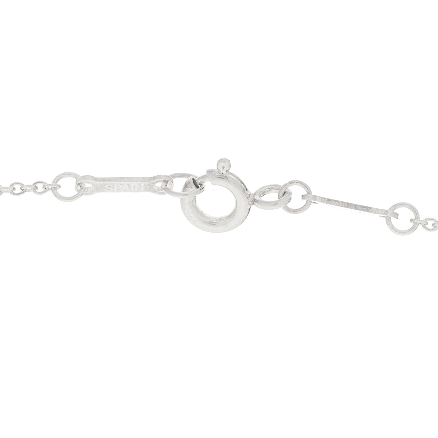 Tiffany Sterling Silver Elsa Peretti Letter H Pendant Necklace 5 of 5