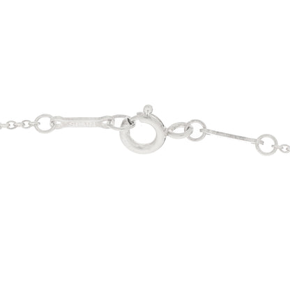 Tiffany Sterling Silver Elsa Peretti Letter H Pendant Necklace 5 of 5