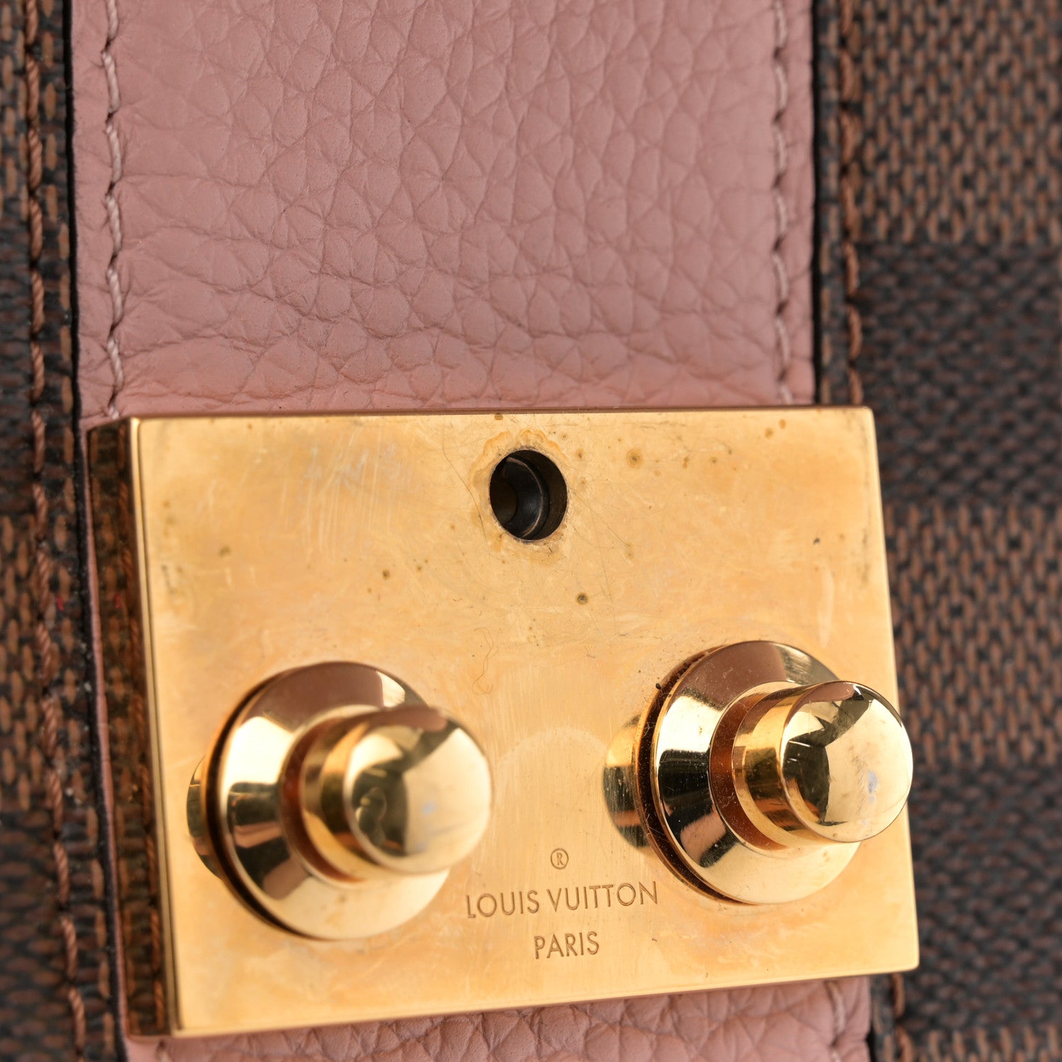 Louis Vuitton Damier Ebene Cuir Taurillon Wight Magnolia 12 of 12