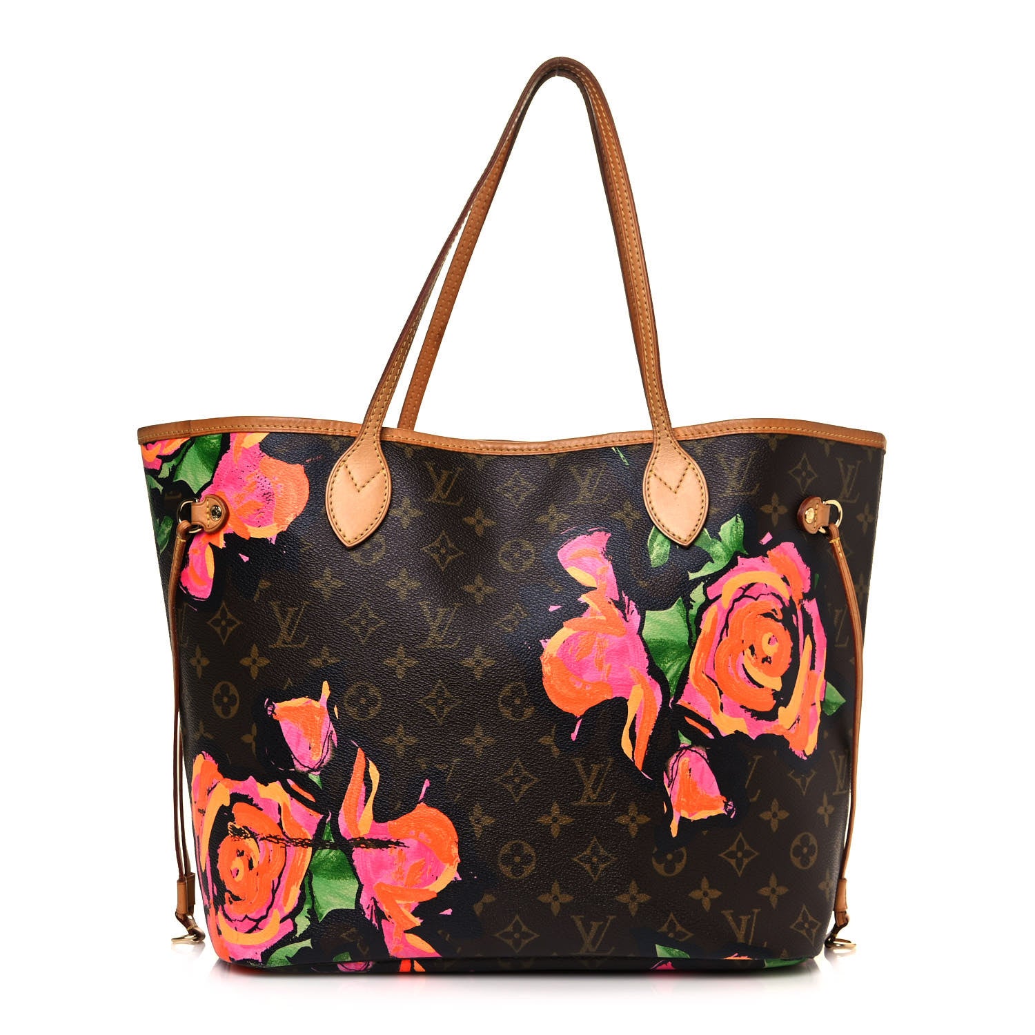 Louis Vuitton Monogram Roses Neverfull MM 1 of 14