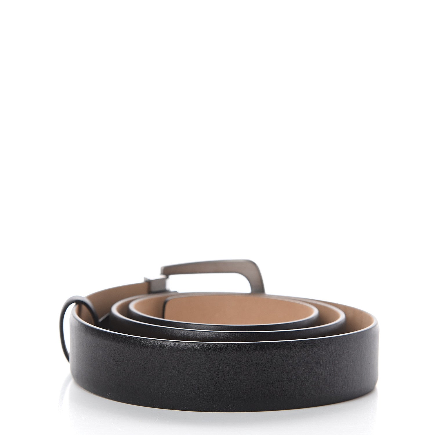 Chanel Calfskin Belt 95 38 Black 2 of 5