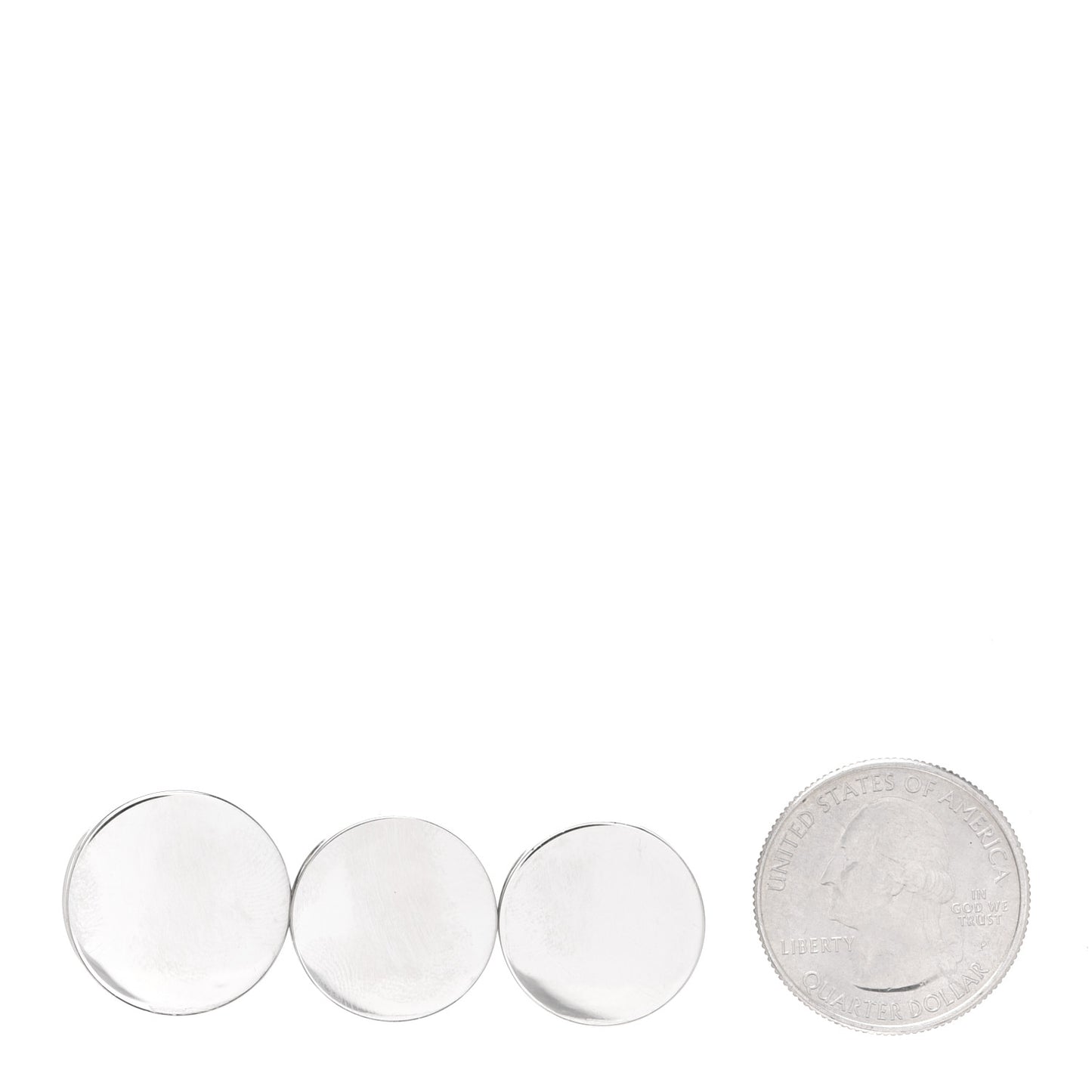 Palladium Clou De Selle Scarf Ring Set