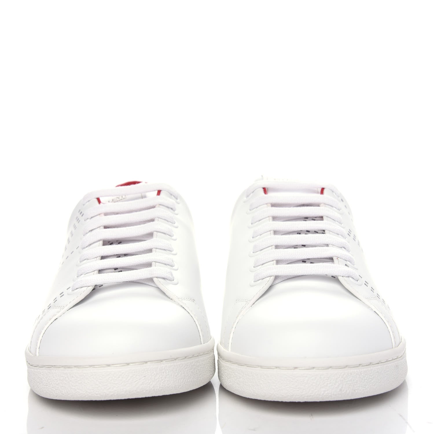 Valentino Garavani Calfskin Mens Backnet Sneakers 42 White Rosso Valentino 2 of 11