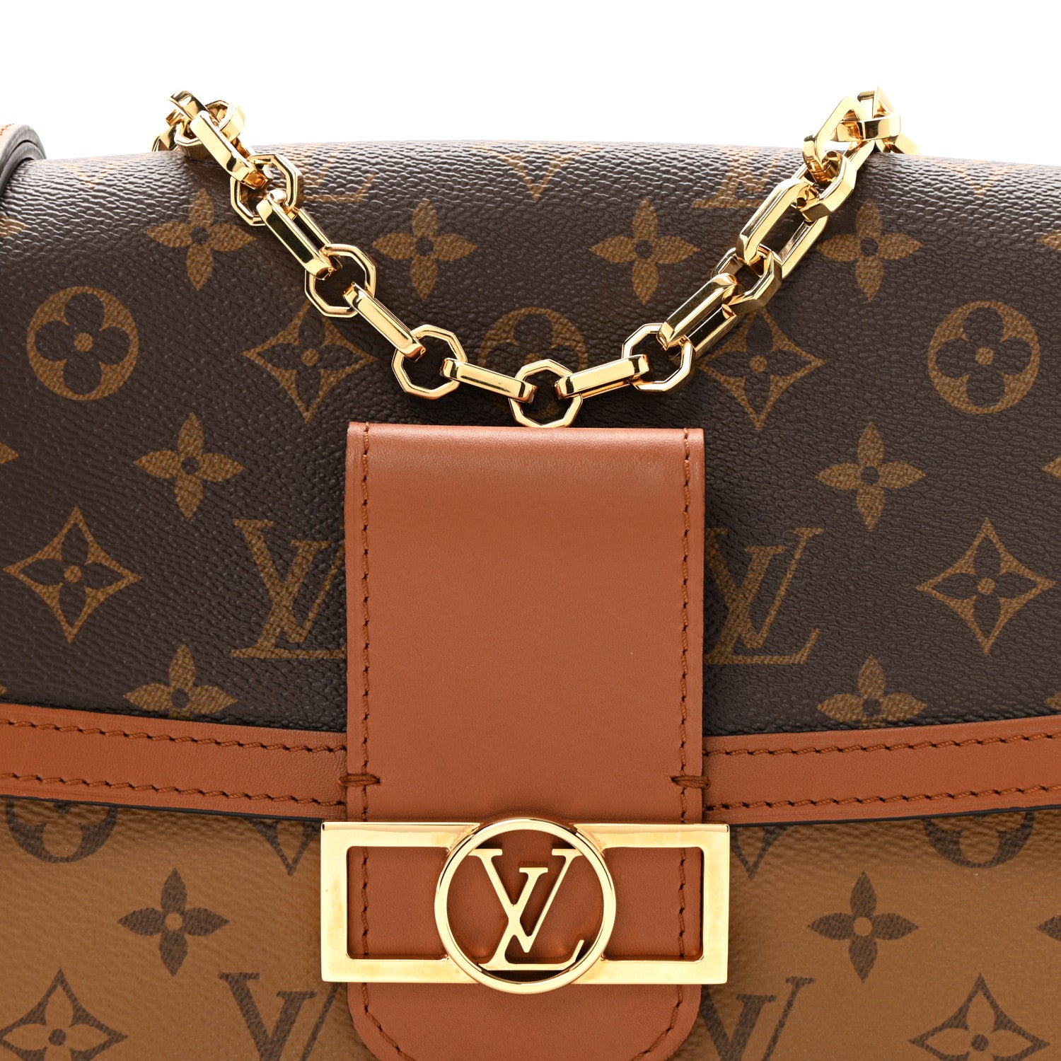 Louis Vuitton Reverse Monogram Dauphine MM 7 of 9