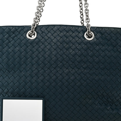 Bottega Veneta Nappa Intrecciato Medium Classic Chain Strap Tote Mallard 8 of 10