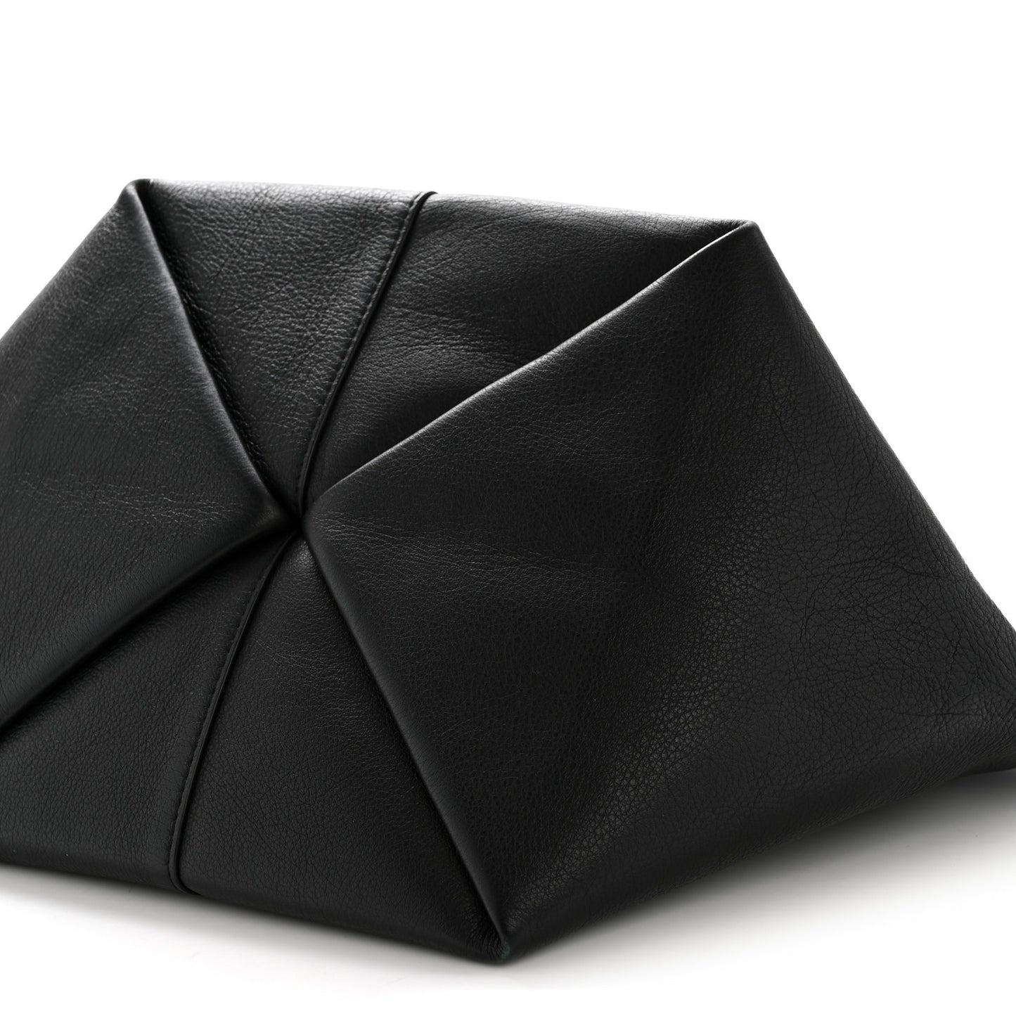 Calfskin Mini Tulipano Bag Black