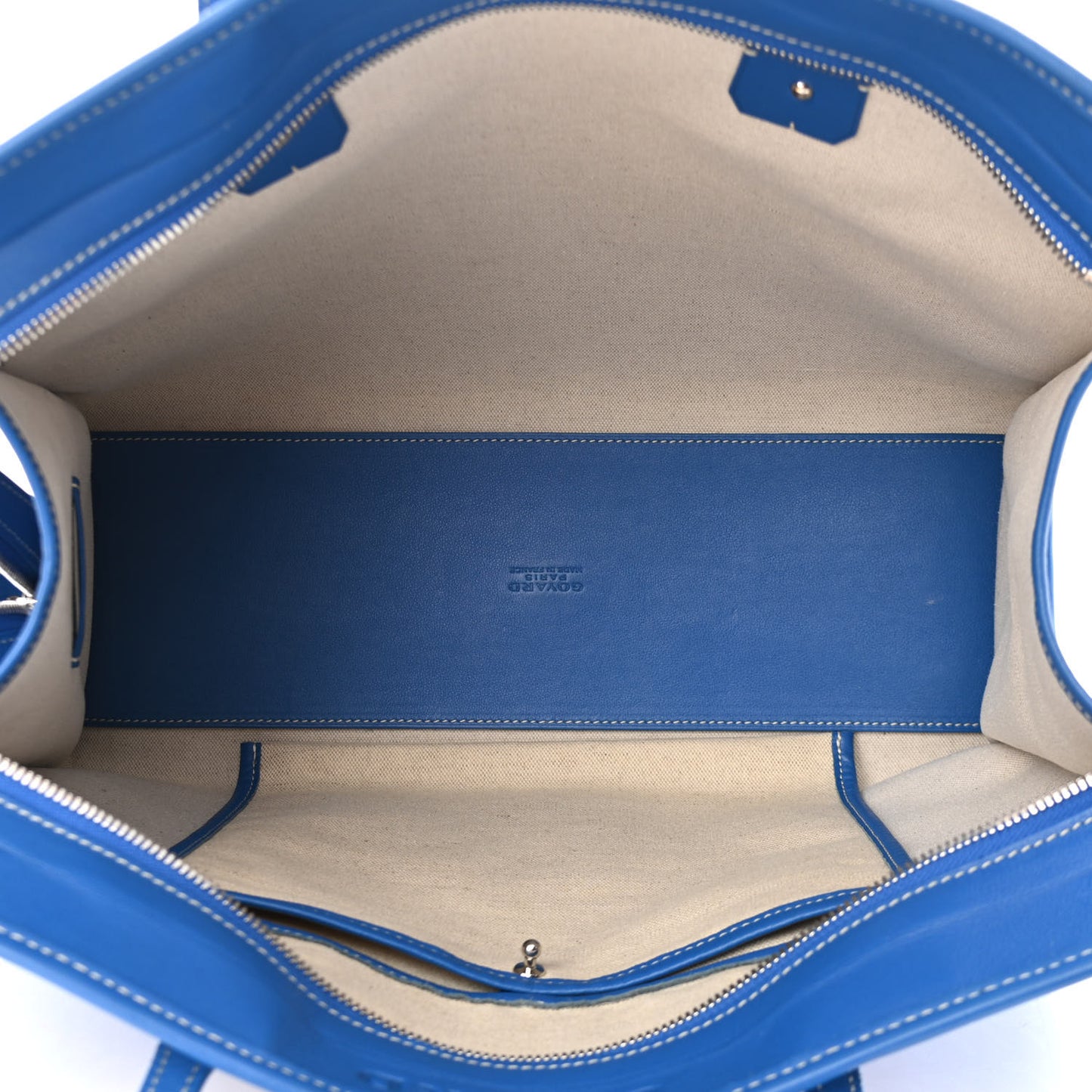 Goyardine Marquises Tote Sky Blue
