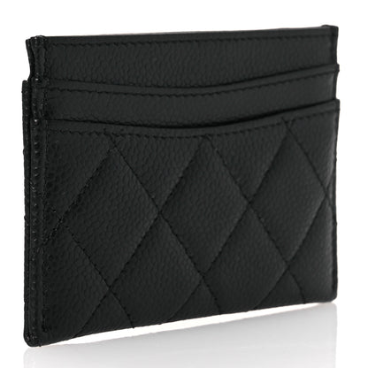 Chanel Caviar Quilted Card Holder Black 3 of 10